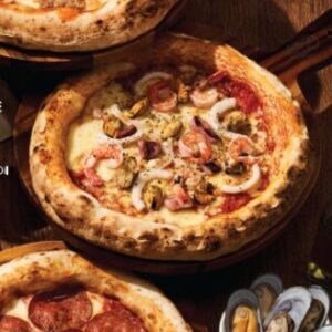 Pizza Ai Frutti Di Mare (Seafood) พิซซ่าไอฟรุตติดิมาเร (อาหารทะเล)